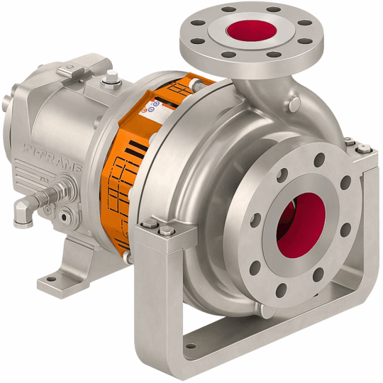 HT 3196 i-FRAME High-Temperature Process Pumps