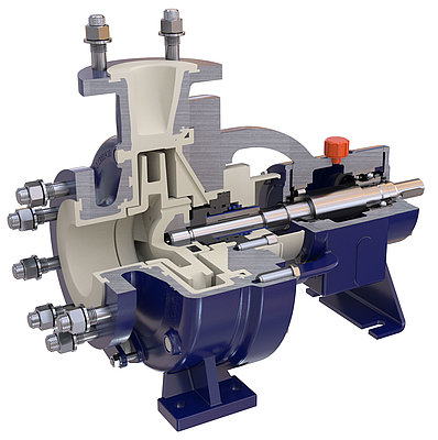 FNP-Standardized chemical pump with PFA-Lining - Image 3